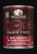 Wellness WELLNESS DOG CORE CAN BEEF VENISON & LAMB 12.5OZ CASE OF 12