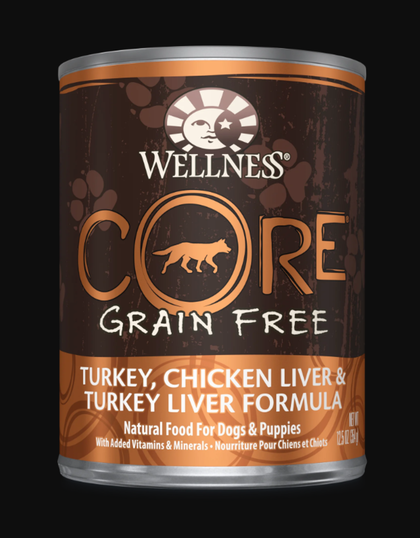 Wellness WELLNESS DOG CAN CORE TURKEY 12.5OZ CASE OF 12