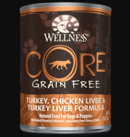 Wellness WELLNESS DOG CAN CORE TURKEY 12.5OZ CASE OF 12