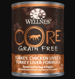 WELLPET LLC WELLNESS DOG CAN CORE TURKEY 12.5OZ CASE OF 12