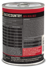 Merrick Merrick Backcountry Grain-Free Real Beef Wet Dog Food - 12.7 oz CASE OF 12