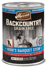 Merrick MERRICK BACKCOUNTRY DOG HERO'S BANQUET CAN 12.7OZ CASE OF 12
