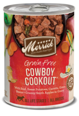 Merrick MERRICK DOG CAN COWBOY COOKOUT 13.2OZ CASE OF 12