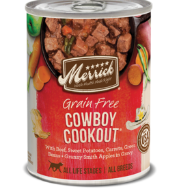 Merrick MERRICK DOG CAN COWBOY COOKOUT 13.2OZ CASE OF 12