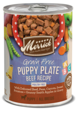 Merrick MERRICK DOG CAN PUPPY PLATE BEEF 13.2OZ CASE OF 12