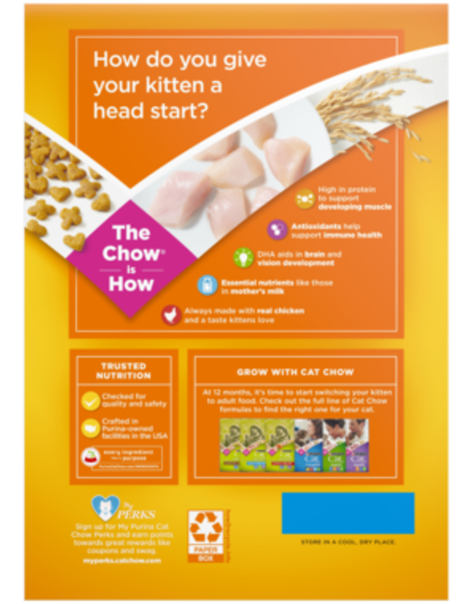 Nestle Purina PURINA KITTEN CHOW 3.15LBS