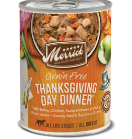 Merrick MERRICK DOG CAN THANKSGIVING DAY DINNER 13.2OZ CASE OF 12