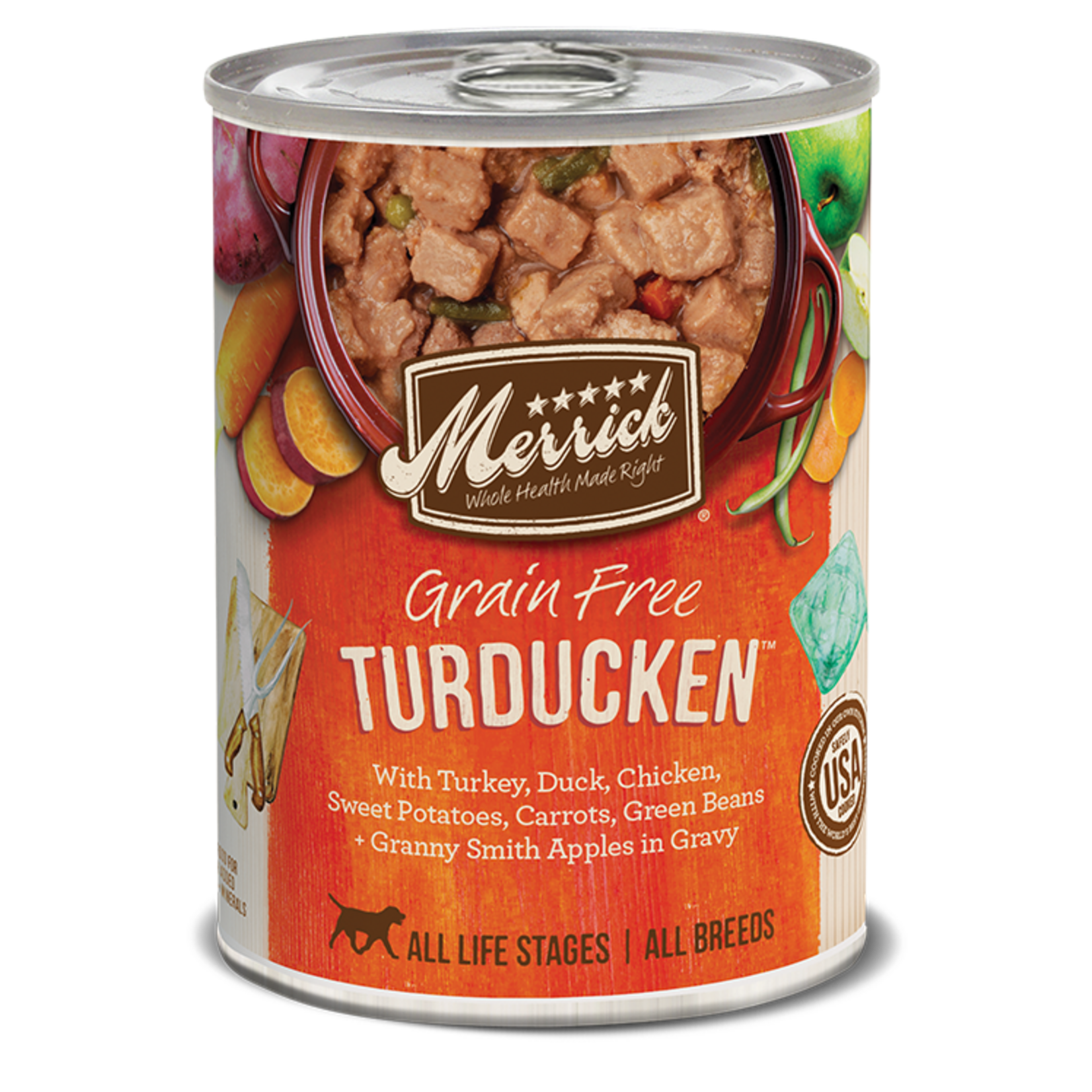 Merrick MERRICK DOG CAN TURDUCKEN 12.7OZ CASE OF 12