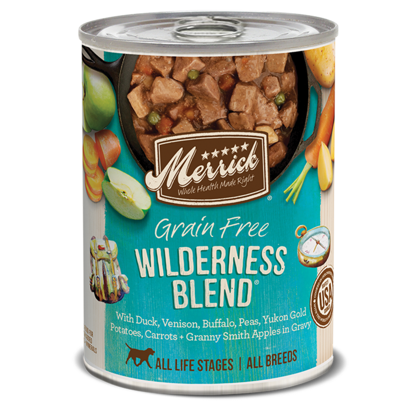 Merrick MERRICK DOG CAN WILDERNESS BLEND 13.2OZ CASE OF 12