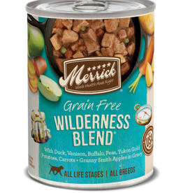 MERRICK PET CARE, INC. MERRICK DOG CAN WILDERNESS BLEND 13.2OZ CASE OF 12