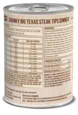 Merrick MERRICK DOG CHUNKY BIG TEXAS STEAK TIPS DINNER CAN 12.7OZ CASE OF 12