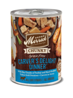 Merrick MERRICK DOG CHUNKY CARVER'S DELIGHT DINNER CAN 13OZ CASE OF 12