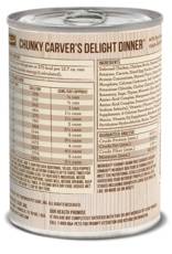 Merrick MERRICK DOG CHUNKY CARVER'S DELIGHT DINNER CAN 13OZ CASE OF 12