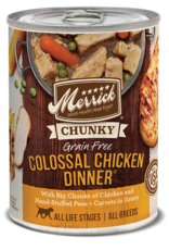 Merrick MERRICK DOG CHUNKY COLOSSAL CHICKEN DINNER CAN 12.7OZ CASE OF 12