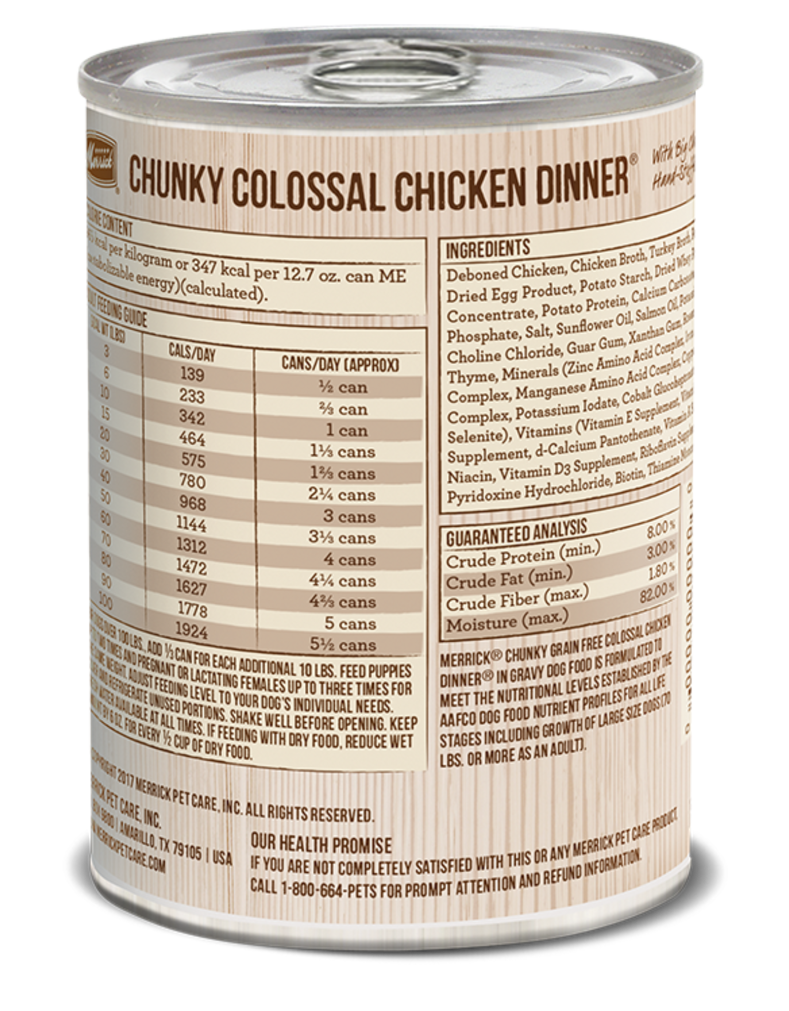 merrick colossal chicken dinner