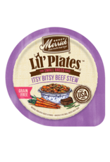 Merrick MERRICK DOG LIL' PLATES ITSY BITSY BEEF STEW 3.5 OZ TRAY CASE OF 12