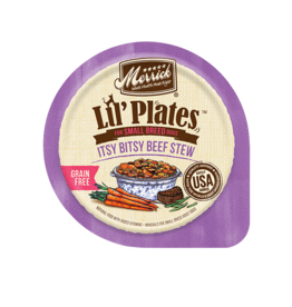 Merrick MERRICK DOG LIL' PLATES ITSY BITSY BEEF STEW 3.5 OZ TRAY CASE OF 12