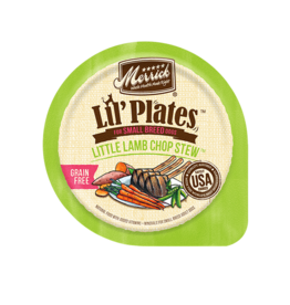 Merrick MERRICK DOG LIL' PLATES LITTLE LAMB CHOP STEW 3.5 OZ TRAY CASE OF 12