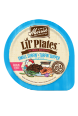 Merrick MERRICK DOG LIL' PLATES SMALL SURFIN' & TURFIN' 3.5 OZ TRAY CASE OF 12