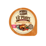 Merrick MERRICK DOG LIL' PLATES TINY THANKSGIVING DAY DINNER 3.5 OZ TRAY CASE OF 12
