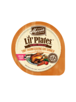 Merrick MERRICK DOG LIL' PLATES TINY THANKSGIVING DAY DINNER 3.5 OZ TRAY CASE OF 12