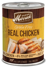 Merrick MERRICK GRAIN FREE DOG REAL CHICKEN CAN 13.2OZ CASE OF 12