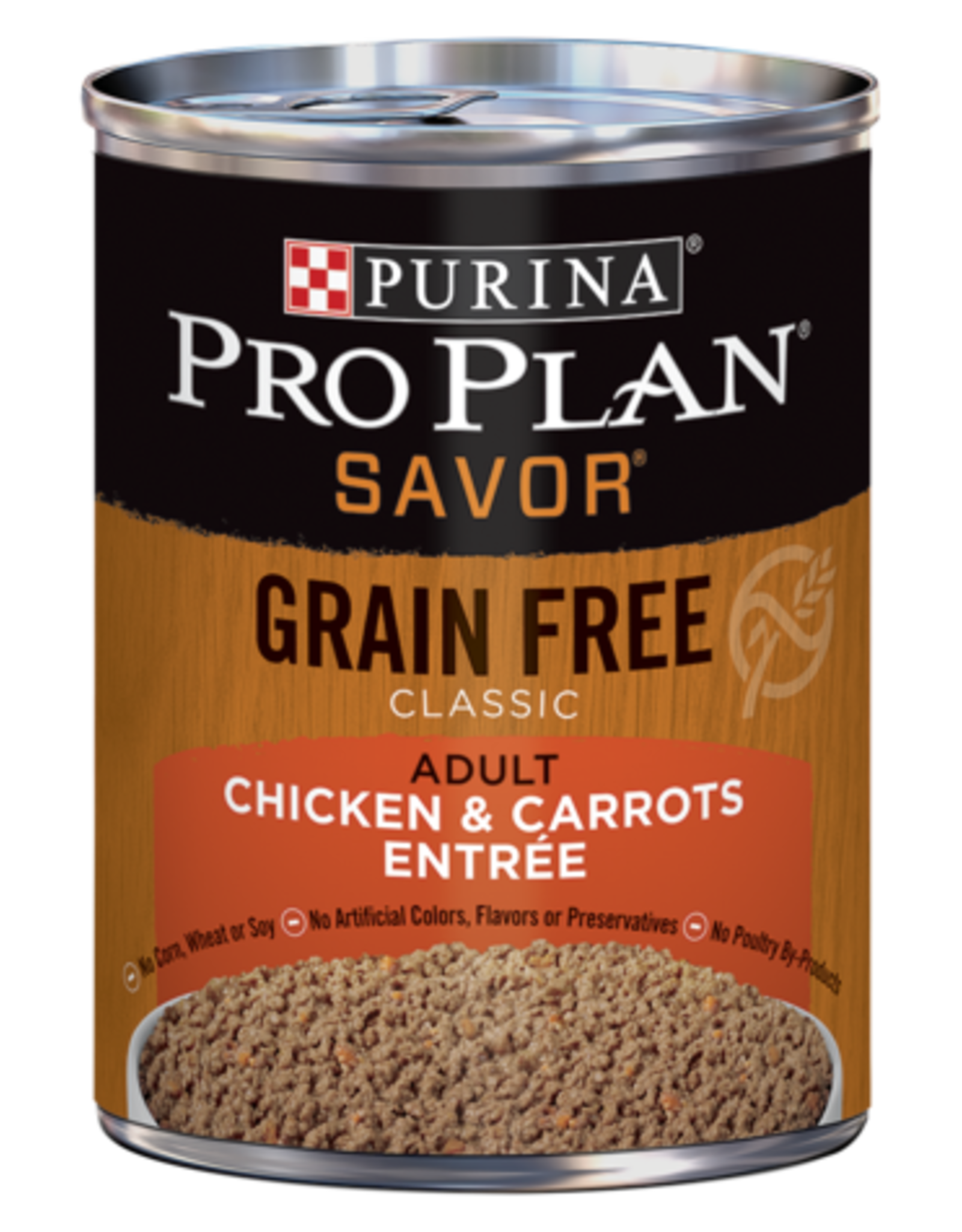 NESTLE PURINA PETCARE PRO PLAN DOG CAN CHICKEN & CARROTS GRAIN FREE 12.5OZ CASE OF 12