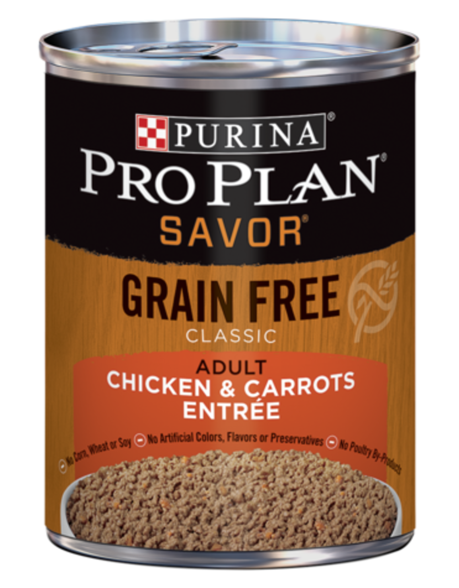 Nestle Purina PRO PLAN DOG CAN CHICKEN & CARROTS GRAIN FREE 12.5OZ CASE OF 12