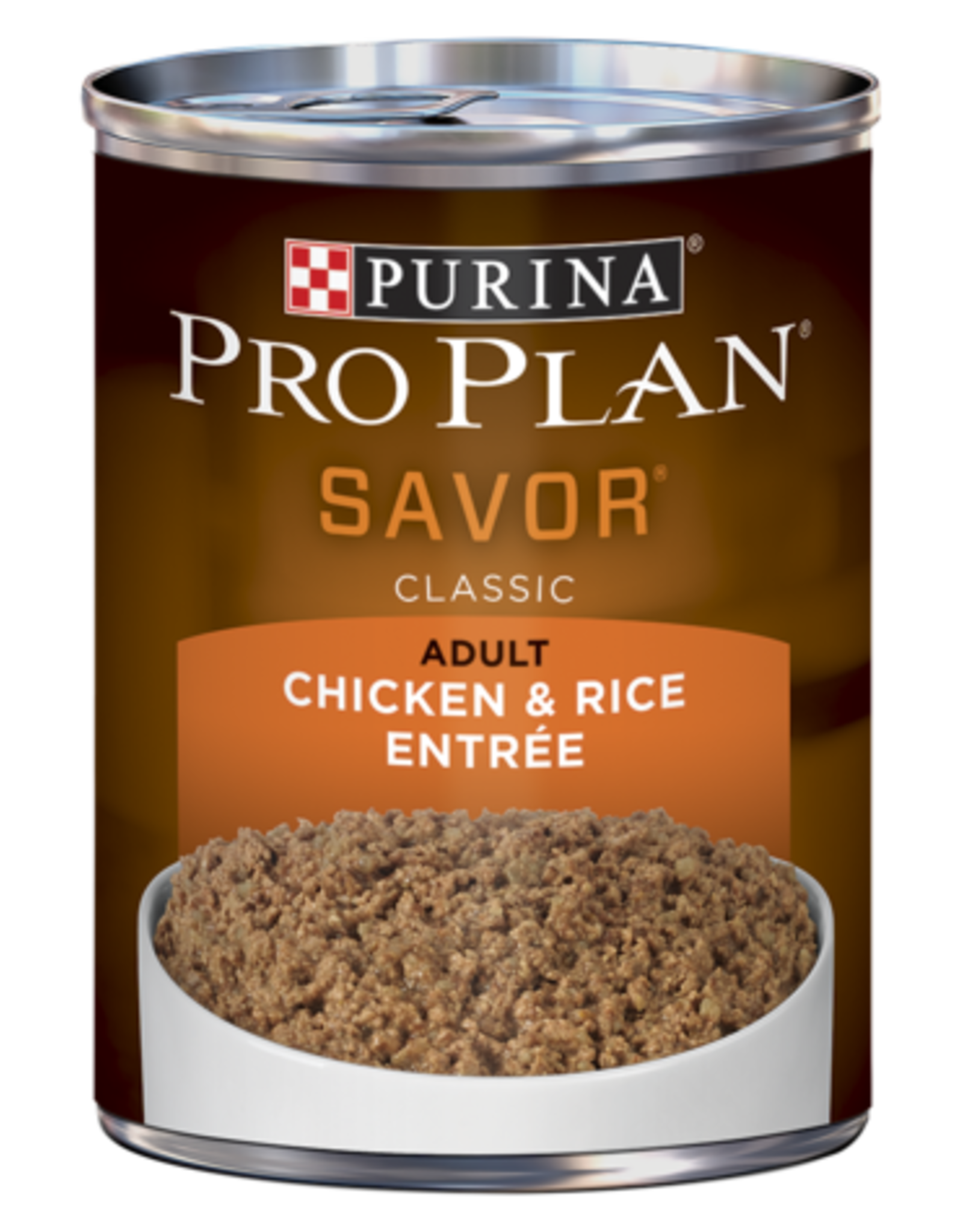 NESTLE PURINA PETCARE PRO PLAN DOG CAN CHICKEN & RICE 13OZ CASE OF 12