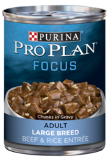 Nestle Purina PRO PLAN DOG CAN LARGE BREED BEEF 13OZ CASE OF 12