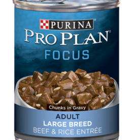 NESTLE PURINA PETCARE PRO PLAN DOG CAN LARGE BREED BEEF 13OZ CASE OF 12