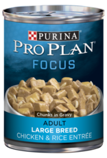 Nestle Purina PRO PLAN DOG CAN LARGE BREED CHICKEN & RICE 13OZ CASE OF 12