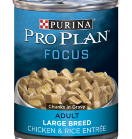 Nestle Purina PRO PLAN DOG CAN LARGE BREED CHICKEN & RICE 13OZ CASE OF 12