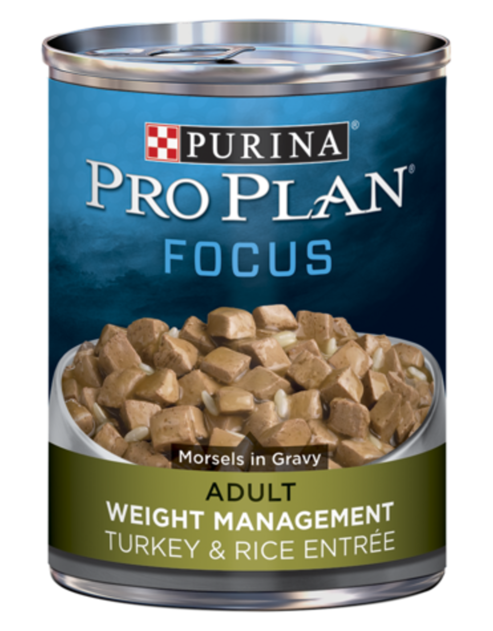 NESTLE PURINA PETCARE PRO PLAN DOG CAN WEIGHT MANAGEMENT TURKEY & RICE 13OZ CASE OF 12