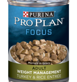 Nestle Purina PRO PLAN DOG CAN WEIGHT MANAGEMENT TURKEY & RICE 13OZ CASE OF 12