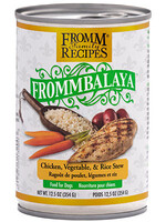 Fromm Fromm Family Recipes Frommbalaya Chicken, Vegetable, & Rice Stew Canned Dog Food - 12.5 Oz, Case of 12