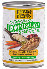 Fromm Fromm Family Recipes Frommbalaya Chicken, Vegetable, & Rice Stew Canned Dog Food - 12.5 Oz, Case of 12