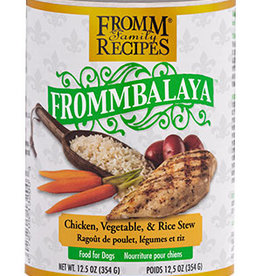 Fromm Fromm Family Recipes Frommbalaya Chicken, Vegetable, & Rice Stew Canned Dog Food - 12.5 Oz, Case of 12