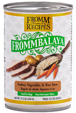 FROMM FAMILY FOODS LLC FROMM DOG FROMMBALAYA TURKEY & RICE STEW CAN 12.5OZ CASE OF 12