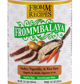 Fromm FROMM DOG FROMMBALAYA TURKEY & RICE STEW CAN 12.5OZ CASE OF 12