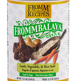 Fromm Fromm Family Recipes Frommbalaya Lamb, Vegetable, & Rice Stew Canned Dog Food - 12.5 Oz, Case of 12