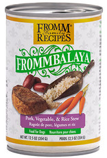 FROMM FAMILY FOODS LLC FROMM DOG FROMMBALAYA PORK & RICE STEW CAN 12.5OZ CASE OF 12