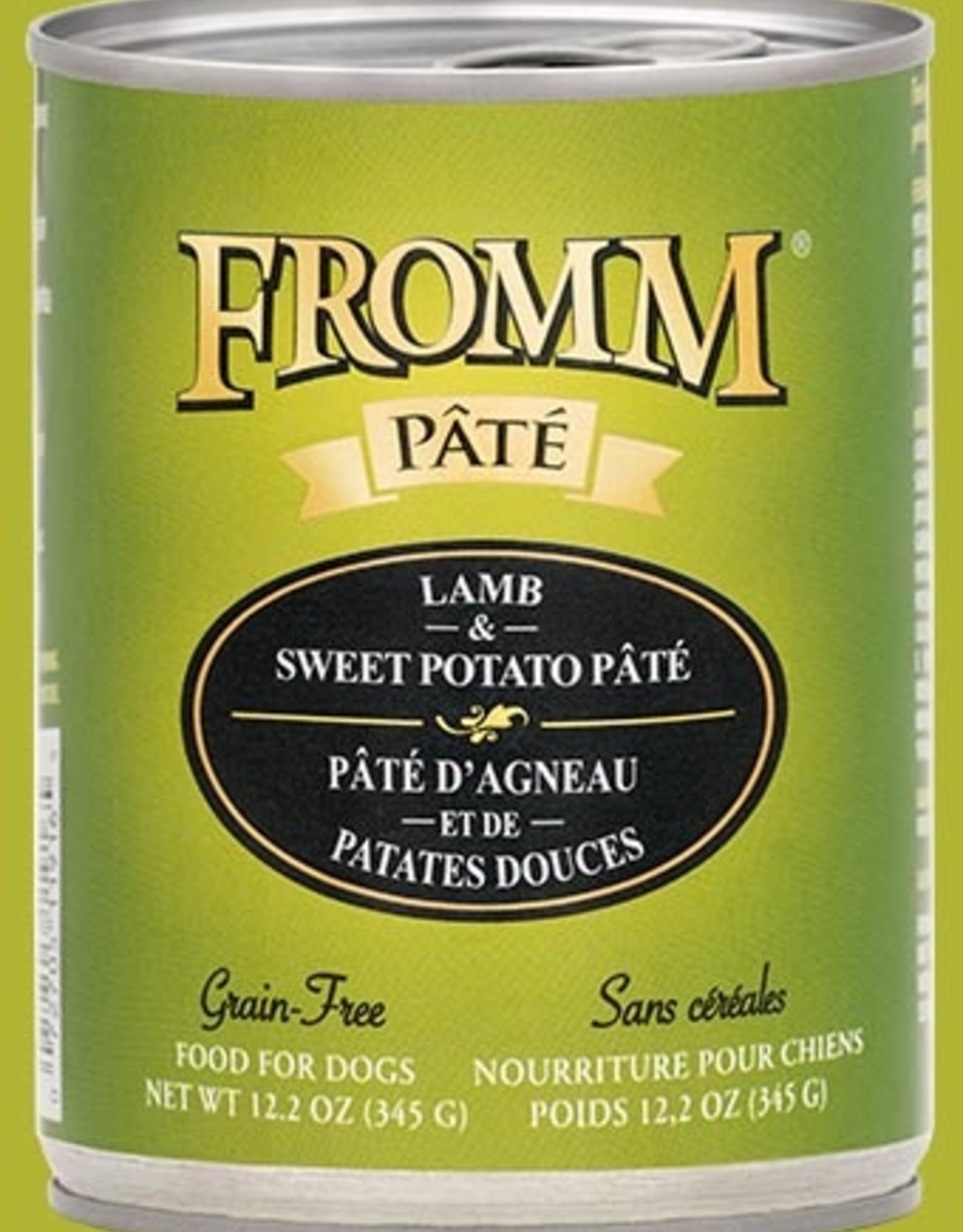 Fromm Fromm Lamb & Sweet Potato Pate Canned Dog Food - 12.2 Oz, Case of 12
