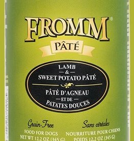 Fromm Fromm Lamb & Sweet Potato Pate Canned Dog Food - 12.2 Oz, Case of 12