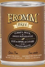 Fromm Fromm Turkey, Duck, & Sweet Potato Pate Canned Dog Food - 12.2 Oz, Case of 12