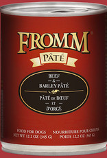 Fromm Fromm Beef & Barley Pate Canned Dog Food - 12.2 Oz, Case of 12