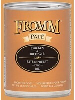 Fromm Fromm Chicken & Rice Pate Canned Dog Food - 12.2 Oz, Case of 12