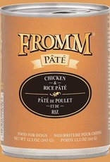 Fromm Fromm Chicken & Rice Pate Canned Dog Food - 12.2 Oz, Case of 12