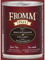 Fromm Fromm Beef & Sweet Potato Pate Canned Dog Food - 12.2 Oz, Case of 12