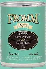 FROMM FAMILY FOODS LLC FROMM DOG PATE SEAFOOD MEDLEY CAN 12.2 OZ CASE OF 12